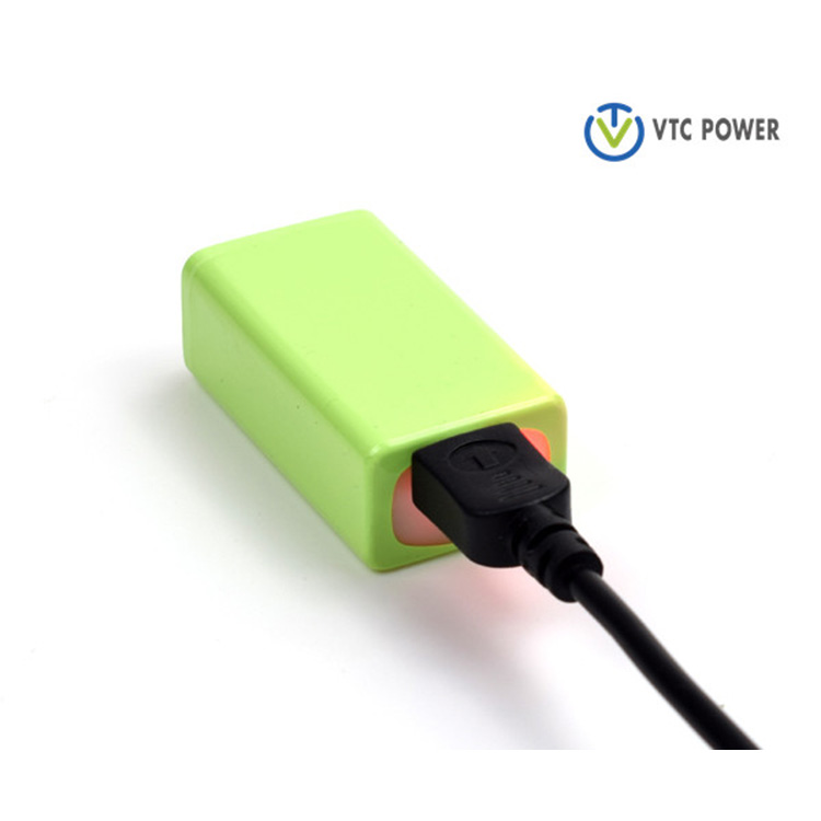 9V Isi Ulang USB Baterai Lithium 1200mAh USB Portable Micro USB Baterai untuk RC Helikopter Model Mikrofon Bateria