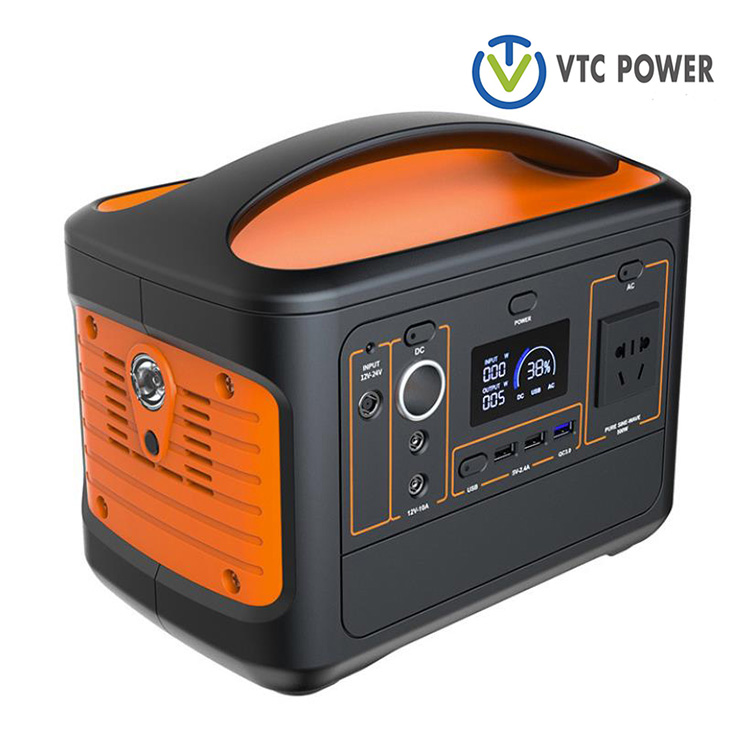 Generator Multi-fungsi Camping Lithium 1000W & 1500W Baterai Sistem Energi Surya Rental Storage Portable Power Station